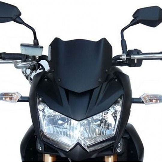 Стъкло Fabbri за Kawasaki Z 750 R 11-13 Naked Черно Матово