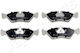 Pa-376af Brake Pads Opel Astra F/Vectra B 02
