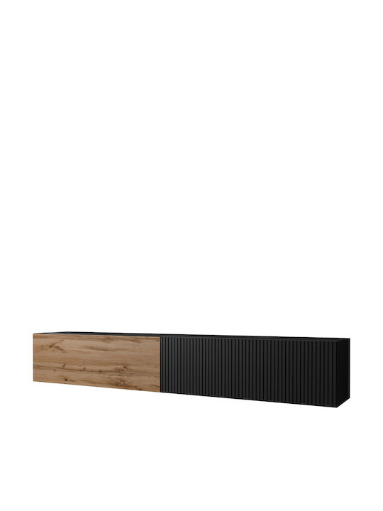 TV Stand Wooden Capital Fusiko L200xW30xH31cm