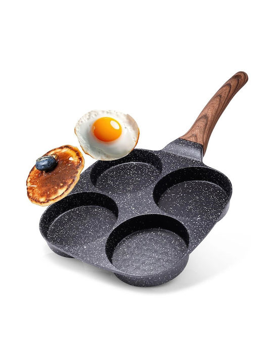 Vilde Tigaie pentru pancakes din Aluminiu cu Strat de Piatră 19cm
