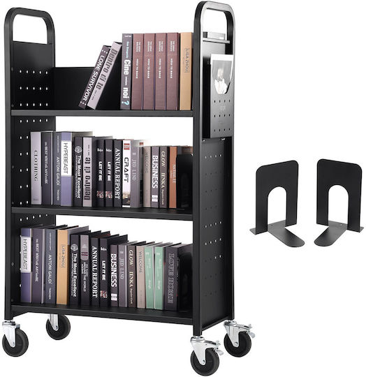 Vevor Toy Storage System made of Wood Black 79x38.5x125cm 1pcs