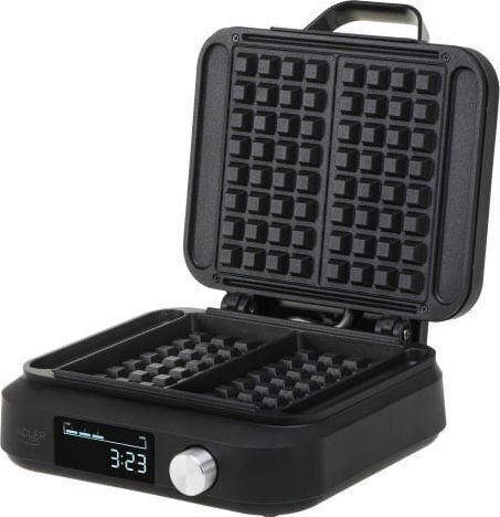 Adler Βαφλιέρα για Ορθογώνιες Βάφλες 2 Θέσεων 1500W