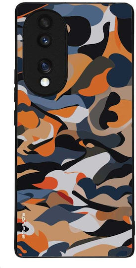 Sonique Tarnung Armee Serie Hülle Honor 70 5G Orange