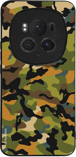Sonique Tarnung Army Serie Hülle Honor Magic6 Pro 5G Grün 01