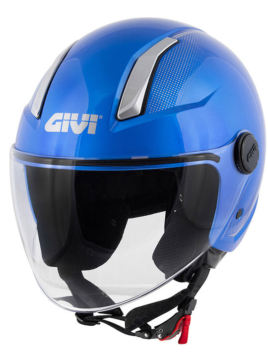 Givi H11.7 Sky Blu Κράνος Μηχανής Jet ECE 22.06...