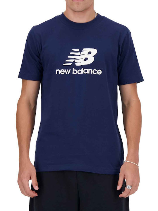 New Balance Αθλητικό T-shirt Stacked Logo