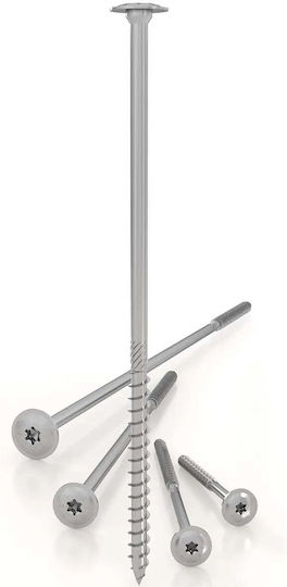Showood Ξυλόβιδα Torx με Διάμετρο M6 και Μήκος 50mm