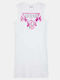 Children's Dress Sleeveless Ecru