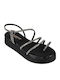 Women's Flat Sandals Flatforms in Black Color