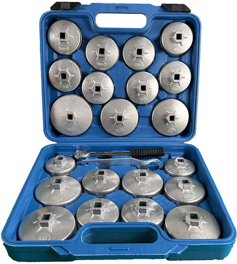 Aluminum Cup Oil Filter Wrenches 23 Pcs Gebo Tools