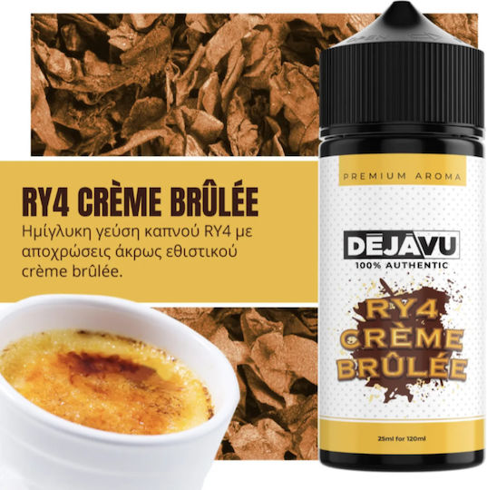 Dejavu Flavor Shot 20ml/120ml 1τμχ Ry4 Crème Brûlée