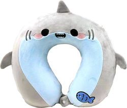 Puckator Grey Memory Foam Children's Travel Pillow