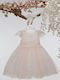Mi Chiamo Pink Baptism Dress made of Lace