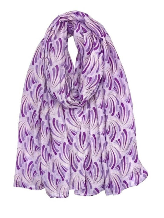 MI-TU Exclusive Damen Schal Flieder