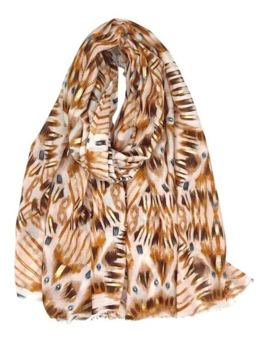 MI-TU Exclusive Women's Scarf Brown
