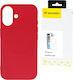 Wozinsky Liquid Silicone Back Cover Silicon Roș...