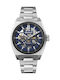 Ingersoll Herrenuhr Batterie mit Silber Metallarmband