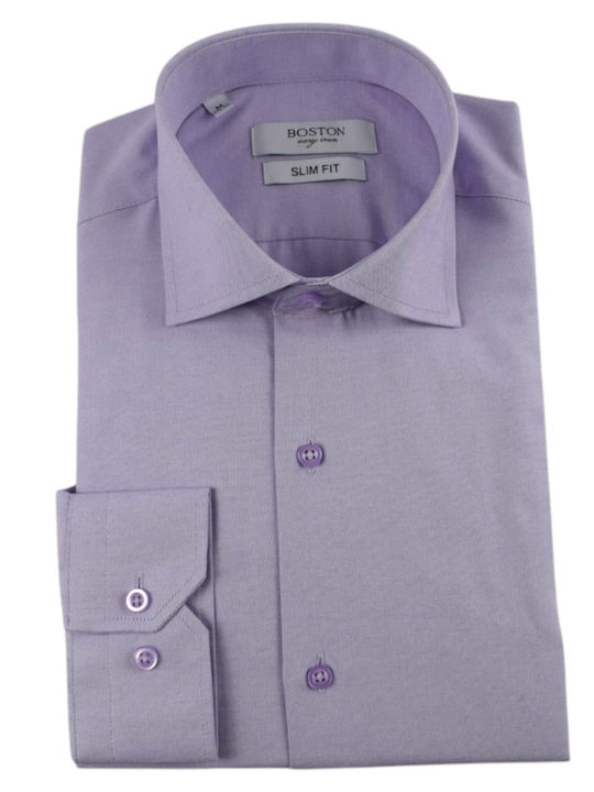 Cu mânecă lungă Cămașă Lilac