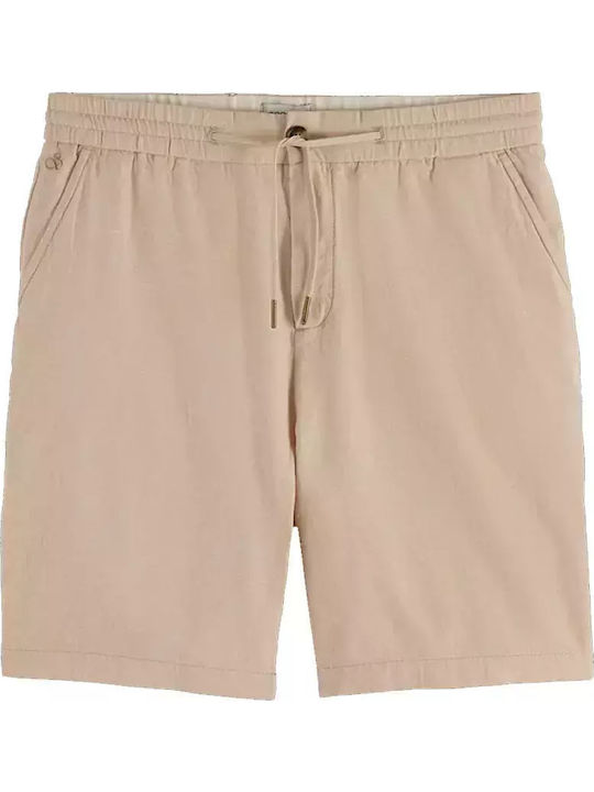 Scotch & Soda Fave Twill Ανδρική Βερμούδα Soft Camel