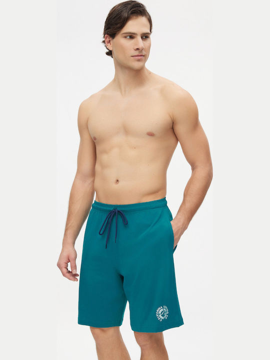 Minerva Earth Vibes Ανδρική Βερμούδα Green