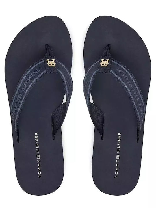 Tommy Hilfiger Șlapi în Culoarea Albastră