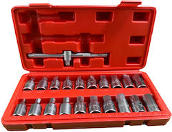 Ölablassschrauben-Steckschlüsselsatz 21-teilig Gebo Tools Ölablassschrauben-Steckschlüsselsatz 21-teilig Gebo Tools