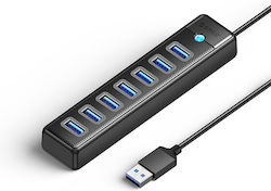 Orico USB Хъб с 7 Порта (USB-A) PW7U-U3