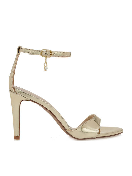 Lara Conte Madrid Sandals Gold