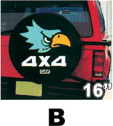 Autoline Jeep Ersatzradabdeckung Auto 4x4 Autoline Jeep Ersatzradabdeckung Auto 4x4