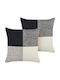Beliani Sofa-Kissen aus 100% Baumwolle Mehrfarbig 45x45cm