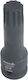 Cheie tubulară de impact cu aer 1/2" Xzn Spline M16