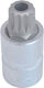 Cheie tubulară cu impact aerian Spline Xzn M16 1/2" pentru găuri