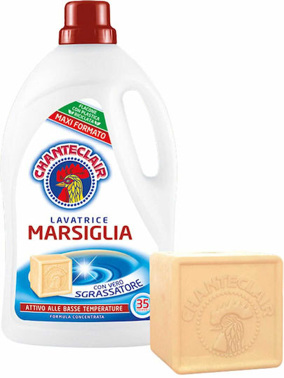 Chante Clair Lichid Detergent Marsilia pentru Alb & Lână Haine 1.75lt (35 Cupe de măsurare)