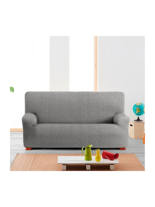 Eysa Roc Elastic Cover for Three Seater Sofa C/6 Gray 180εκ. 1pcs F739176