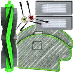 Set 7 Accesorii Newevo Compatibile Irobot Roomba Combo R113840 1 Perie Rulou 2 Perii Laterale 2 Filtre Hepa 2 Mopuri Microfibră