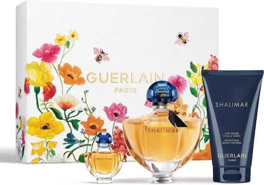 Guerlain Shalimar Women's Set with Body Lotion 3pcs