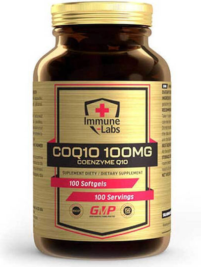 Immune-Labs CoQ10 100mg 100 μαλακές κάψουλες