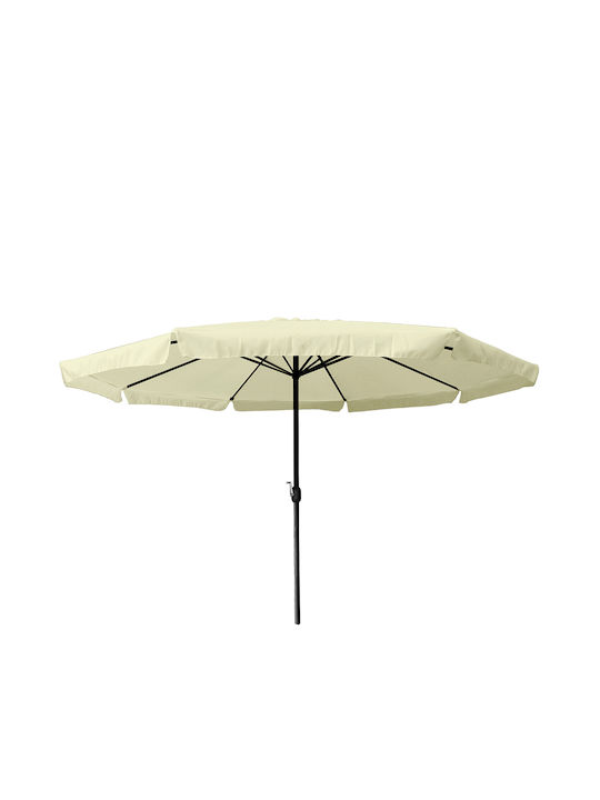Nattera Garten- und Terrassen-Sonnenschirm Aluminium Beiges 4x4m