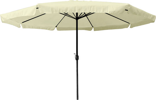 Umbrelă De Aluminiu Bej 4x4m