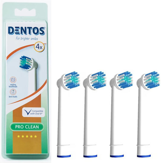 Oral-B Pro Clean Ανταλλακτικά για 4τμχ