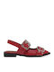 Γυναικείες Μπαλαρίνες Slingback σε Κόκκινο Χρώμα