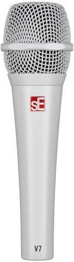 SE Electronics SE V7 Δυναμικό Μικρόφωνο Χειρός για Φωνητικά σε Λευκό Χρώμα