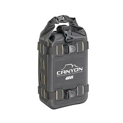 Givi Canyon Motorcycle Hard Side Case 4lt in Bl...