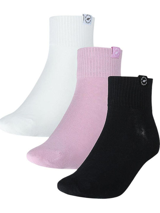 4F Kindersocken Weiße 3 Paar