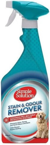 Spray Îndepărtare Pete și Miros Pentru Curățarea Urinării Câini Bej 750ml