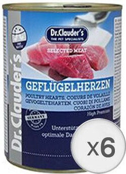 Dr.Clauders Υγρή Τροφή Σκύλων με Κρέας και Κοτόπουλο 6x800gr