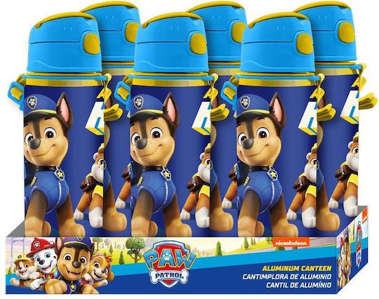 Next Paw Patrol Kinder Trinkflasche aus Aluminium Mehrfarbig 600ml