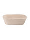 Orion Brotkasten aus Rattan Beige