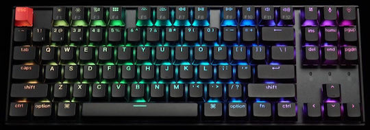 Keychron K8 V2 K8X J4 K8X J4 Wireless Gaming Mechanical Keyboard Tenkeyless with Keychron Super Banana Switches and RGB Lighting English US Aluminum Frame