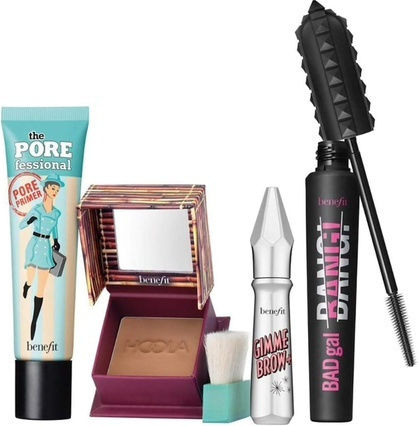 Benefit Икони 3-частичен Мини Комплект 0.25 Oz Основa + 0.14 Oz Badgal